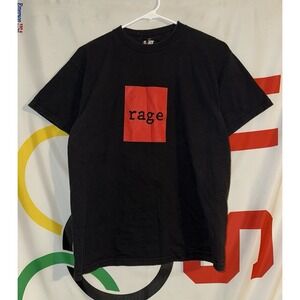 Rage Against The Machine T Shirt Medium Guerilla Radio Band Tee Vintage Y2K